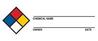 Brady 53095 Paper Label B235 NFPA Label 1"x3" 720/Roll ,  1" Height x 3" Width  (720 Labels Labels per Roll, 1 Roll per Package)