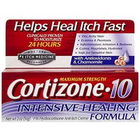 Cortizone-10 Creme Intensive Healing Formula 2 oz (Pack of 4)
