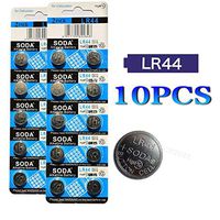 DoDoLightness Battery Alkaline LR44 AG13 Button Cell Batteries 1.5V Button Battery 10PCS