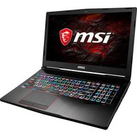 MSI GE63 Raider RGB-010 15.6" 120Hz 3ms Performance Gaming Laptop GTX 1070 8G i7-8750H (6 Cores) 16GB 256GB SSD + 1TB Per Key RGB KB, VR Ready, Metal Chassis, Windows 10 64 bit