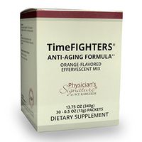 TimeFIGHTERS® Anti-Aging Drink Mix - Orange Flavor - 30 Packets - Nutrients for Health by WT Rawleigh