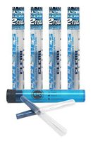 Cyclones Blue Chill Flavored Pre Rolled Cones Clear (4 Packs) with Rolling Paper Depot Doob Tube