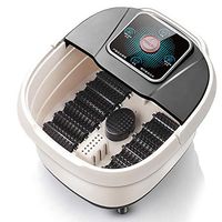 Foot Spa Bath Massager With Heat Pedicure Spa Roller Massaging Motorized Shiatsu