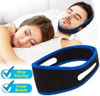 ZAFUAZ Anti Snoring Chin Strap, Stop Snoring Chin Strap, Advanced Anti Snoring Solution Devices, Snore Reducing Sleeping Aids Sleep Strap Snore Stopper Chin Straps for Snoring Women Men