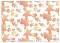 Medfare Thanksgiving Holiday 10"x14" Placemats - 100 Per Package