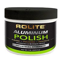 Rolite Aluminum Polish (1lb) for All Aluminum & Bare Metal Surfaces - Canoes, Jon Boats, Pontoons, RVs, Diamond Plate, Aluminum Non-Coated Wheels
