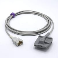 Compatible Masimo Spo2 Sensor, 2653 LNCS DB-I Adult Soft, 3.2 ft 9 Pins Connector