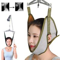 Neck Traction Device Cervical Cervical Traction Equipment Family Physical Therapy Collection Door Traction Set,Gray