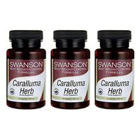 Swanson Caralluma Herb 500 Milligrams 60 Capsules (3 Pack)