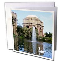 3dRose San Francisco, Palace of Historical Arts - US05 JMR0013 - Julien McRoberts - Greeting Cards, 6 x 6 inches, set of 6 (gc_88498_1)