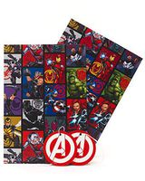 Avengers 2 Sheets of Gift Wrap and 2 Gift Tags