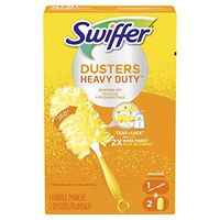 Swiffer 360 Dusters Heavy Duty Starter Kit, 2 Count (Packaging May Vary)
