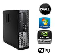 Premium Refurbished Gaming PC Optiplex 790 Intel Core i3 3.1GHz CPU 32GB RAM 256GB SSD Hard Drive and GTX 745 4GB Video Card Win 7 PRO & MS Office WiFi Ready DVD-RW
