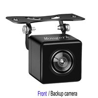 Front Rear View Backup Camera HD 170 Degree Wide Angle Waterproof Nigh Vision Reverse Cameras for 12V Cars