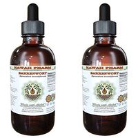 Barrenwort Alcohol-Free Liquid Extract, Barrenwort (Epimedium Grandiflorum) Dried Leaf Glycerite Hawaii Pharm Natural Herbal Supplement 2x4 oz