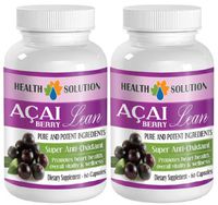 Immune Support Pure encapsulations - ACAI Berry Lean - Pure and Potent Ingredients - acai Healthy to go - 2 Bottles (120 Capsules)