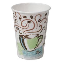 Dixie 5338CD Hot Cups, Paper, 8oz, Coffee Dreams Design, 1000/Carton