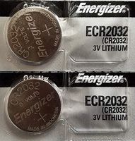 Energizer CR2032 Lithium Batteries Pack of 2