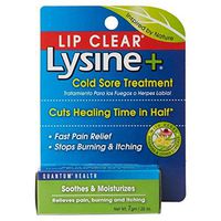 Lip Clear Lysine+ Cold Sore Treatment 0.25 oz (Pack of 2)