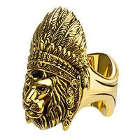 Skull Cigar Holder Stand, Skull Cigar Rings for Men, Smoking Accessories Cigar Tray Retro Skull Ring Cigar Accessories Home Desk Decoration (Color : Gold)