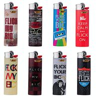BIC Flic My Series Lighters Lot of 8