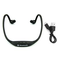 Wireless Bluetooth Headphones - Powerful Bass Surround Stereo Multimedia Headset Music Earphone Use For Running Jogging In Light Weight For IPhone Android PC TV DVD MP3 By Sixsons