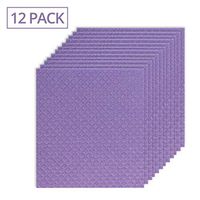 Homeries Swedish Dishcloth for Kitchen (Bulk Pack of 12) – Reusable Cellulose Sponge Cloths for Cleaning – Eco Friendly, No Odor, Washable, Absorbent Cleaning Cloth Hand Towel