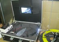 Gowe Sewer Pipe Inspection Camera, Borescope Endoscope Camera Inspect Pipelines with 12pcs LEDs TEC-Z710DM