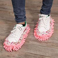 Makalar New Home Multifunctional Shoe Cleaning Mop Covers Cleaning Foot Socks Lazy Shoes Floor Slippers Chin Strips