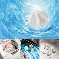 Rateim Household Soft Wash Ball Washing Machine Decontamination Ball Detergent Pacs & Tablets - 2pcs/Pack