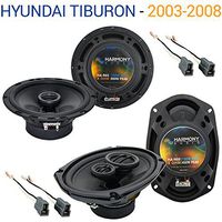 Compatible with Hyundai Tiburon 2003-2008 OEM Speaker Replacement Harmony R65 R69 Package