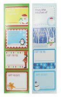 Set of 2 Packs of Holiday Gift Tag Labels! Self- Adhesive! Perfect for Holiday Gift Giving! (2 Packs)