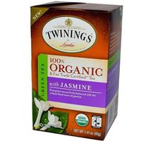 Twinings 100% Organic Green Tea with Jasmine - 20 Tea Bags