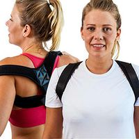 Best Upper Back Posture Corrector for Women & Men | Comfortable, Adjustable Clavicle Posture Support Brace | Discreet Under Clothes Slouch Back Brace | Neck & Shoulders Pain Relief Back Straightener