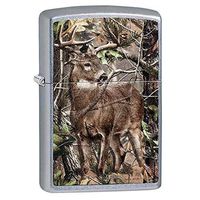 ZIPPO Windproof Lighter Realtree Deer Chrome 29310