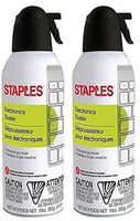 Staples Electronics Duster, 10 oz, 2 Pack (SPL10ENFR)