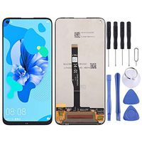 JUNXI Phone case Phone Cover LCD Screen and Digitizer Full Assembly for Huawei Nova 5i (Black) (Color : Black)