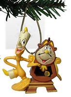 Disney's Beauty and the Beast 'Cogsworth & Lumiere' Holiday Ornament - Limited Availability