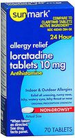 Sunmark Loratidine 10 mg 24 Hour Tablets - 70 ct