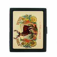 Perfection In Style Metal Cigarette Case Vintage Tobacco Labels Design 011