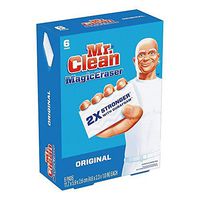 Mr. Clean Magic Eraser Original Scrubbers, 6 Scrubbers Per Box, Pack of 6 Boxes