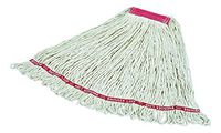 Rubbermaid Commercial Products Swinger Loop Mop, Large, 1-inch Headband, White (FGC11306WH00)