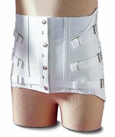 Men's Fitted Lumbosacral Back Support Corset Design Lower Back Brace Chronic Back Pain Relief (54")