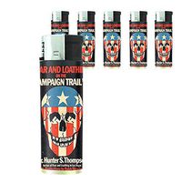 Hunter S. Thompson Fear Loathing Lighter Set of 5 Pieces D-078