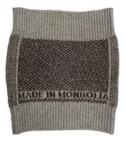 Men Women Belt Knitted Warm Soft 100% Yak Wool Gray Arthritis Neuralgia Rheumatism, 1 Piece. Made in Mongolia. (46-48(M-L))