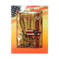 Hsu's Ginseng 103.4, Middle-small Long Cultivated American Ginseng Roots 4oz