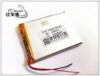 BIHUADE 3.7V 408097 4000mah Lithium Polymer Li-Po Rechargeable Battery for DIY Mp3 MP4 MP5 GPS
