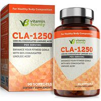 Vitamin Bounty CLA 1250mg softgels - Conjugated Linoleic Acid, Non Stimulating & Premium Quality