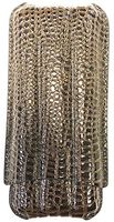 HHB Eclipse Dark Brown Croco Print 3 - Finger Vinly Cigar Case, 3351C