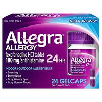 Allegra 24hr Gelcaps Size 24ct Allegra 24hr Gelcaps 24ct